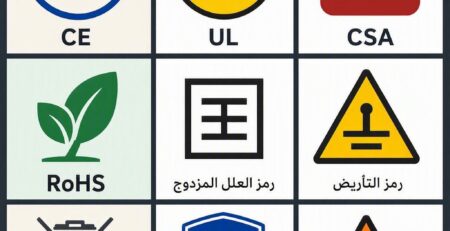 معايير ورموز الأمان العالمية للمنتجات الكهربائية