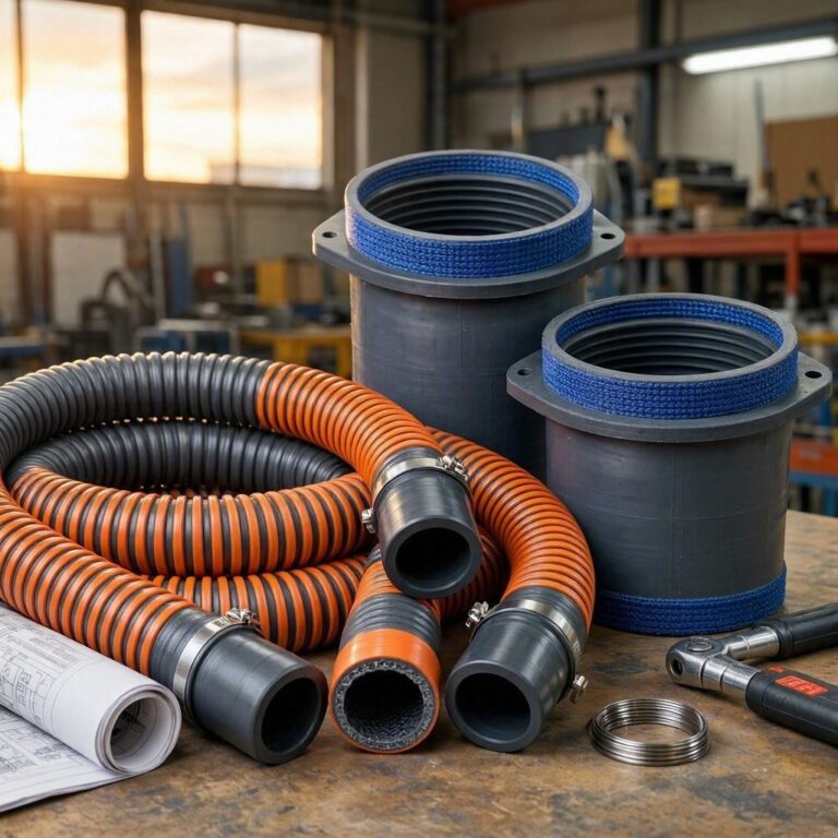 استخدام خراطيم الحماية المرنة وبطانات المداخل