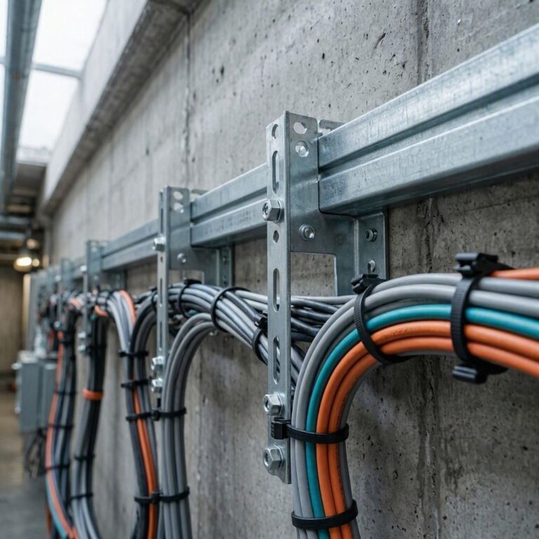 الحوامل المعدنية والكابل تاي (Cable Ties)